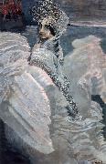 Mikhail Vrubel Swan princess. oil painting on canvas